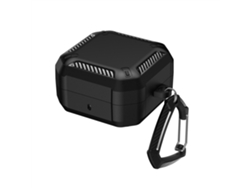 Funda Para Samsung Buds4/4pro, Funda Protectora Anticaídas Con Cierre Magnético (negra) Czhhmart