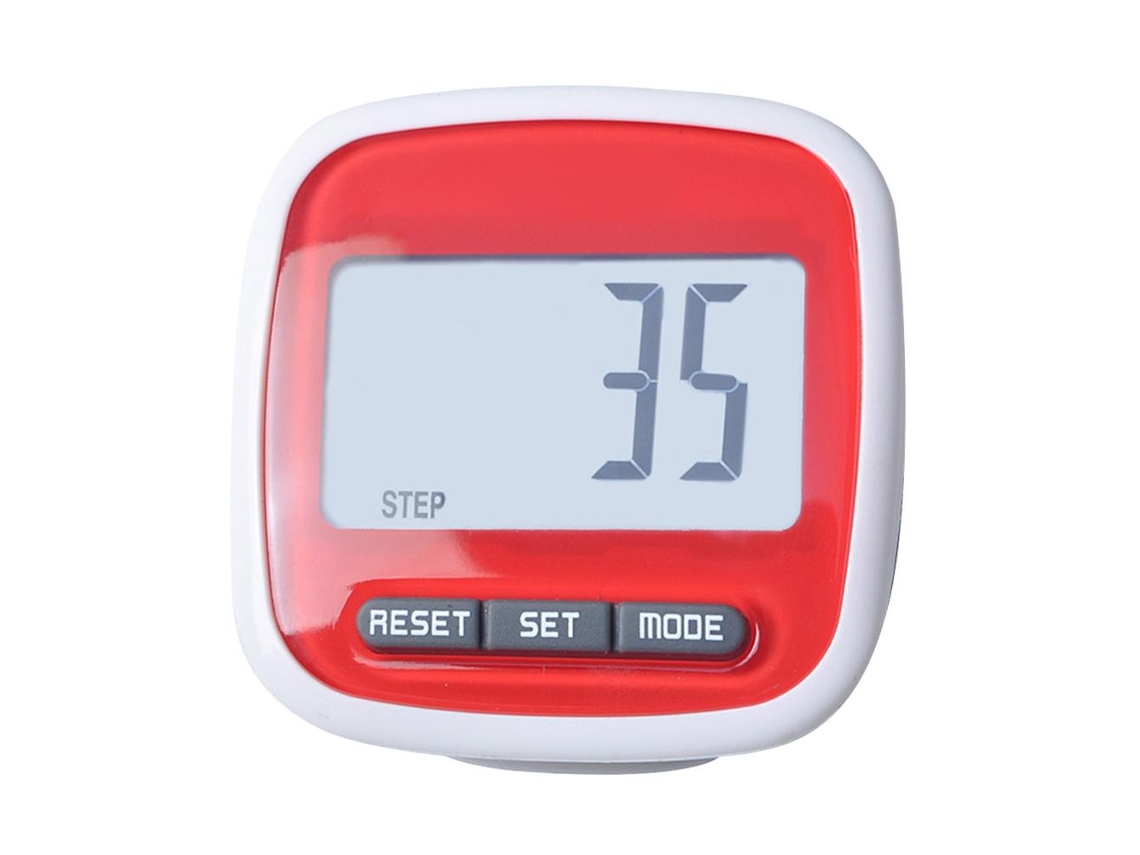 Podómetro Simple 3d Con Contador De Pasos Y Pantalla Lcd, Clip Para La Cintura Para Correr Y Caminar.