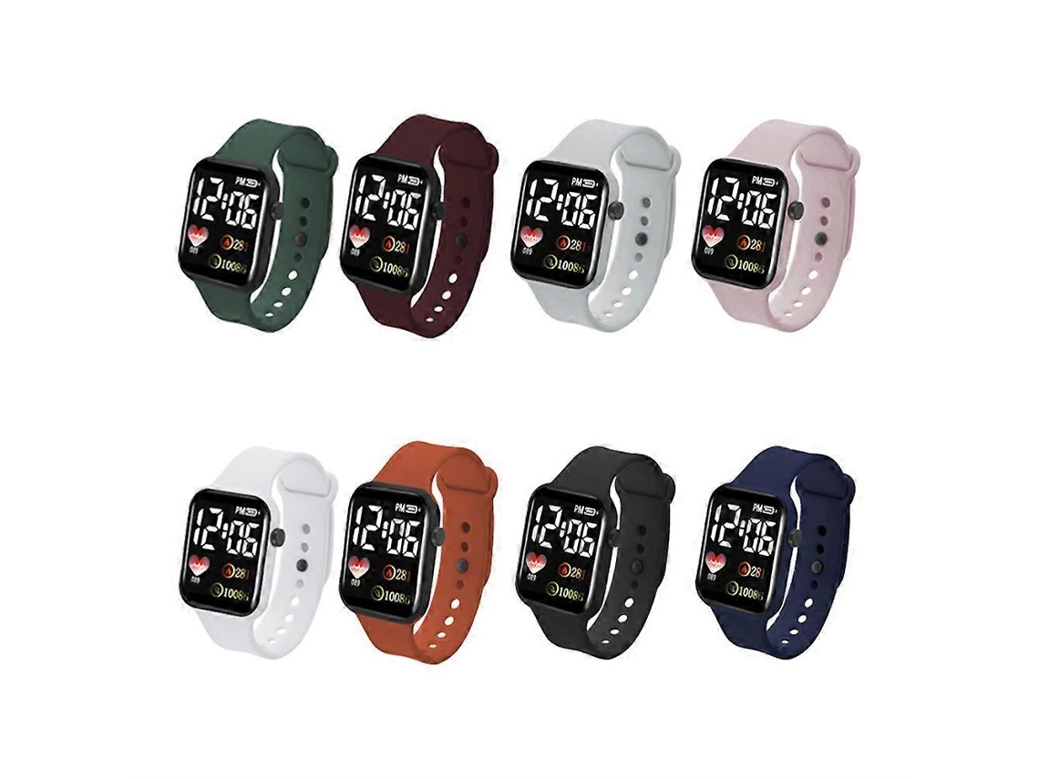 Reloj deportivo digital inteligente Ly Ebike para niños, reloj de pulsera digital LED electrónico, 1 unidad