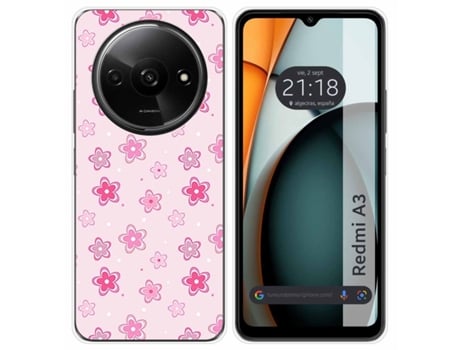 Funda para Xiaomi Redmi A3 TUMUNDOSMARTPHONE Silicona Multicolor