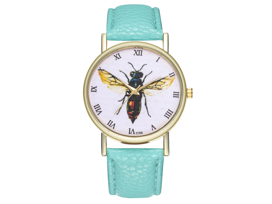 Reloj De Cuarzo Zhoulianfa Para Hombre Y Mujer, Correa De Cuero, Estilo Menta Elegante Para Negocios.
