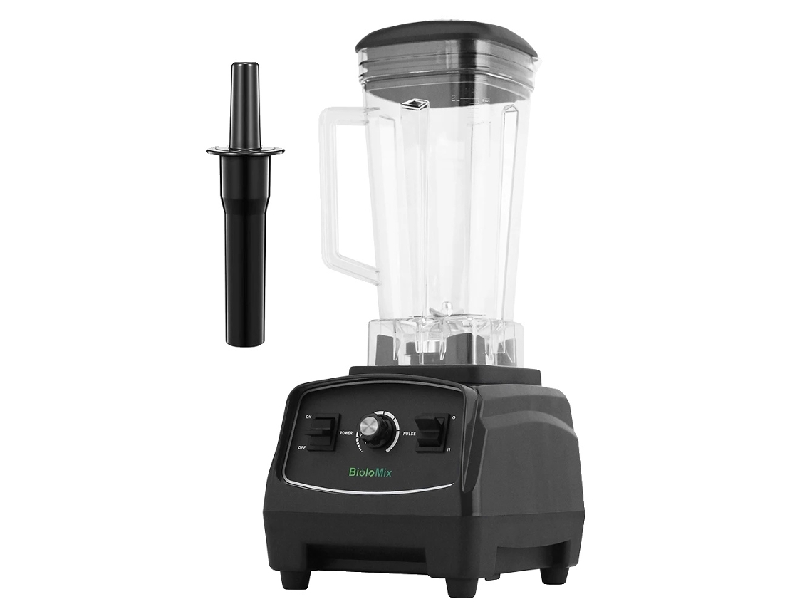 Licuadora, 2200 W de potencia, 6 cuchillas, color negro OEM