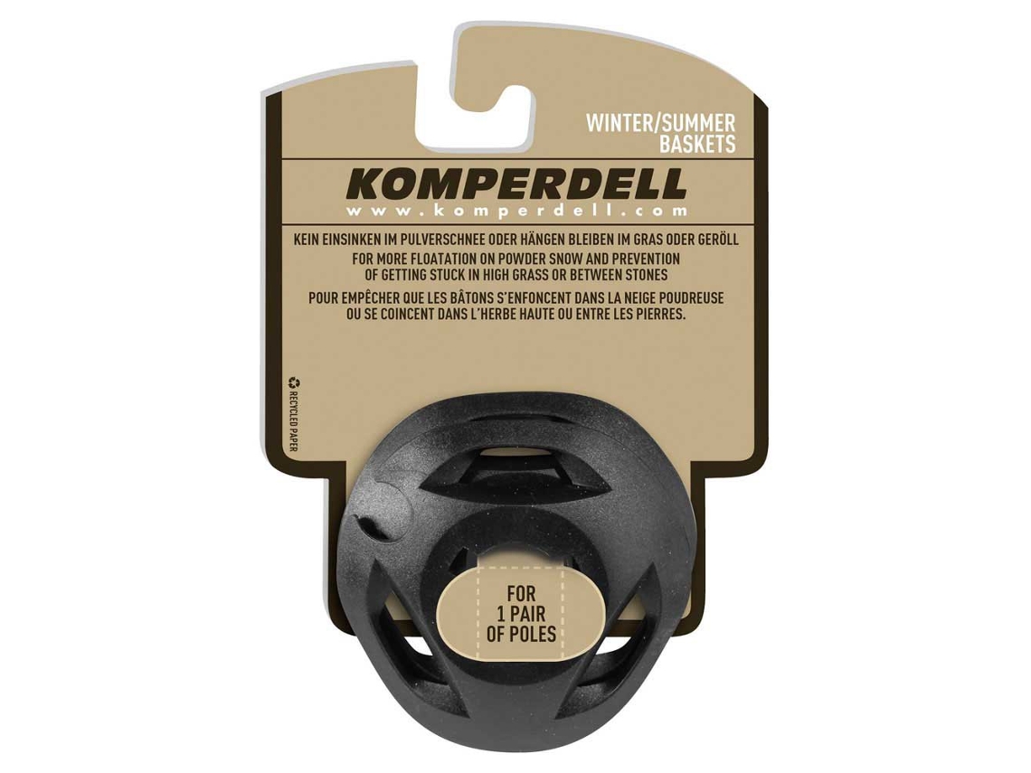 Bastón KOMPERDELL Rosetas Large Ul Vario Dourado