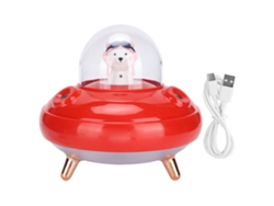 Humidificador Mini Cariño Ovni 400ml Doble Boquilla Silencioso Humidificador De Niebla Fría Pequeño