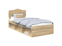 Maison Exclusive - Estructura De Cama Sonoma 100 X 200 Cm Madera De Pino Macizo