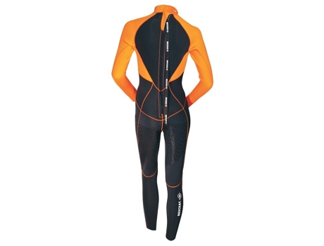 Traje de Mujer para Buceo BEUCHAT Cremallera Dorsal Plana Naranja (XL)