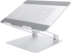 Soporte De Aluminio Ajustable En Altura Para Portátil De Escritorio
