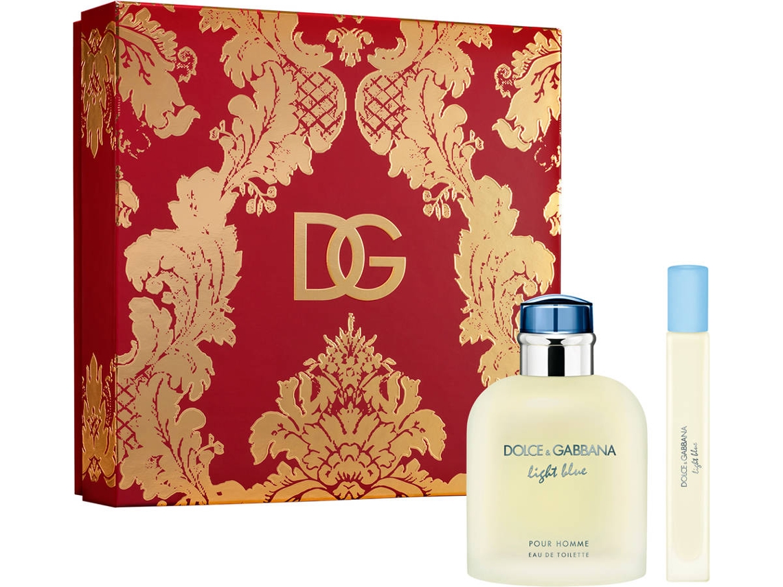 Coffret de Perfume DOLCE &amp; GABBANA Light Blue Pour Homme Eau de Toilette (125 ml)
