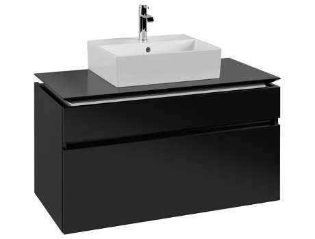 Módulo de lavabo Villeroy &amp Boch Legato B604 1000x550x500mm centrado en el lavabo