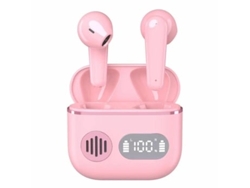 Auriculares YEMAESRE Bluetooth con Cancelación de Ruido Rosa