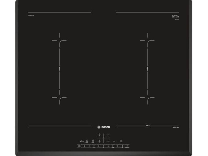Placa Flex de Inducción BOSCH PVQ651FC5E (Eléctrica - 59.2 cm - Negro)