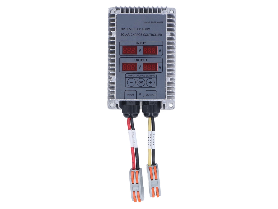 2026 Store-controlador De Carga Solar Mppt Boost Ajustable 24-85v 400w Impermeable Con Pantalla