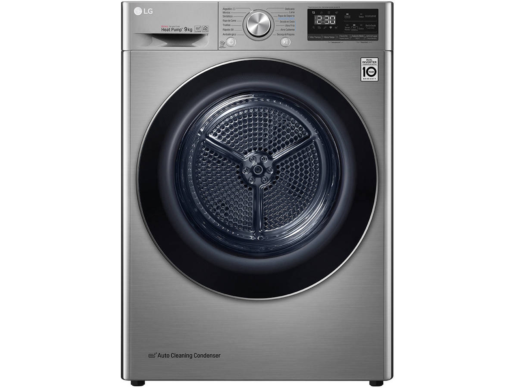 Secadora LG RC90V9EV2 kg - - Inox)