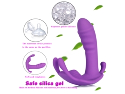 Dispositivo De Estimulación Vibrante Portátil Para Mujer Con Control Remoto Inalámbrico Juguete Sexual Adulto