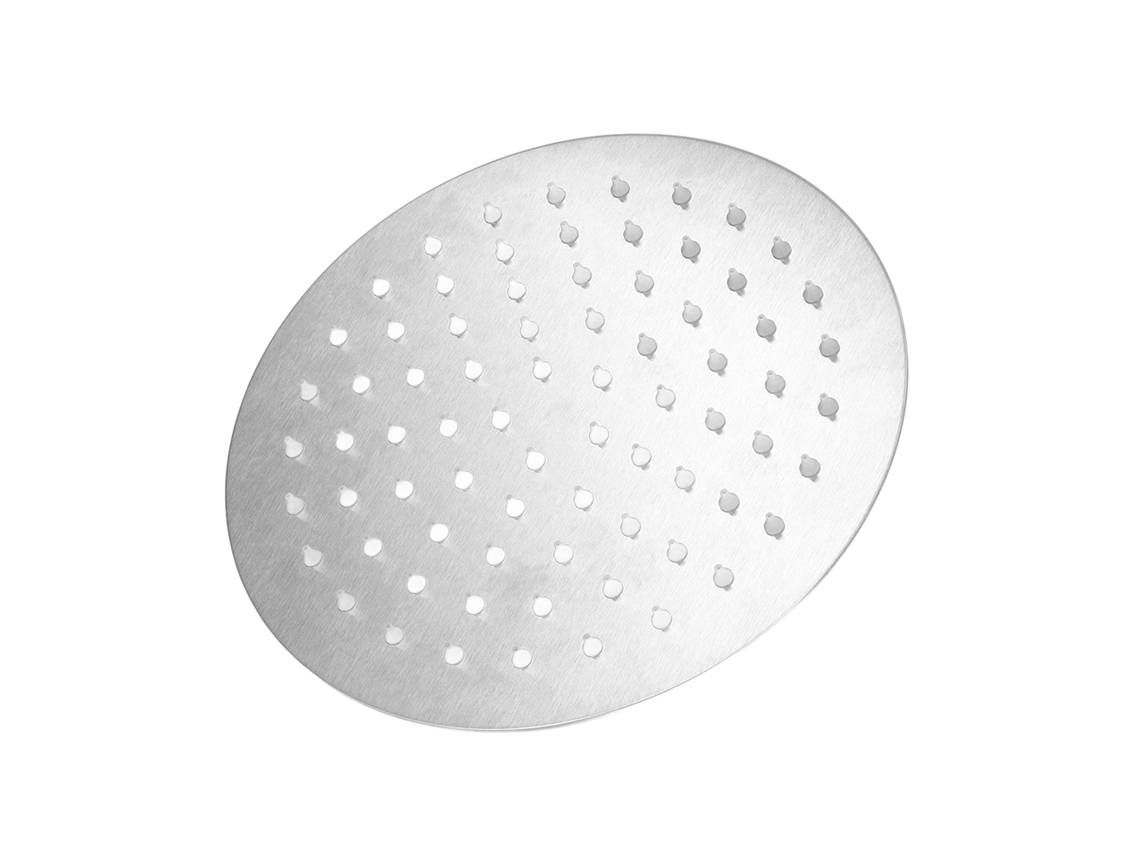 Cabezal de ducha de acero inoxidable (alta presión, rotación de 360°)