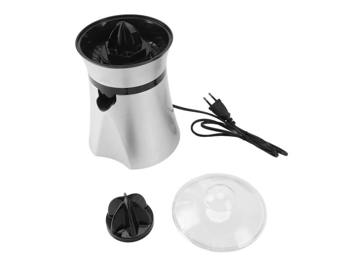 Espremedor Elétrico De Citrus 50w Com 2 Descascadores Para Laranja Limão Toranja Suco Fresco