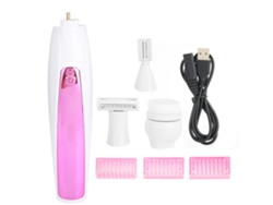 Máquina De Depilación Facial Recargable Usb Para Mujer, Depiladora, Depilación De Cejas Y Limpieza Facial