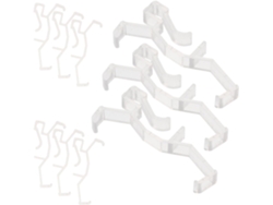 10 Piezas Clip De Cortina Clips De Sujeción Para Cortinas De Soporte Práctico Para Oficina Y Hogar 10 Piezas Clip De Cortina Clips De S