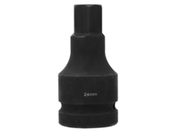 Chave De Impacto De 1 Polegada, Soquete Hexagonal Longo H24, Aço Cromo-molibdênio, Acessório De Ferramenta Manual, Anti-explosão