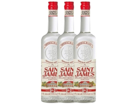 Rum PLANTATIONS SAINT JAMES Plantations Saint James Blanc (1 L - 3 unidades)