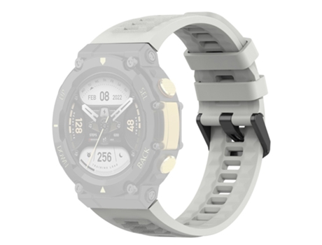 Correa de Silicona para Huami Amazfit T-Rex 2 - canoso