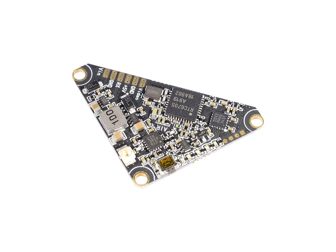 Negro pandarc Vt5804-air 5.8g 40ch 25-400mw Vtx Osd Ultraligero Transmisor Fpv Drones Carreras