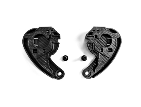 Mecanismo de visera de casco de moto IXS 217 TU