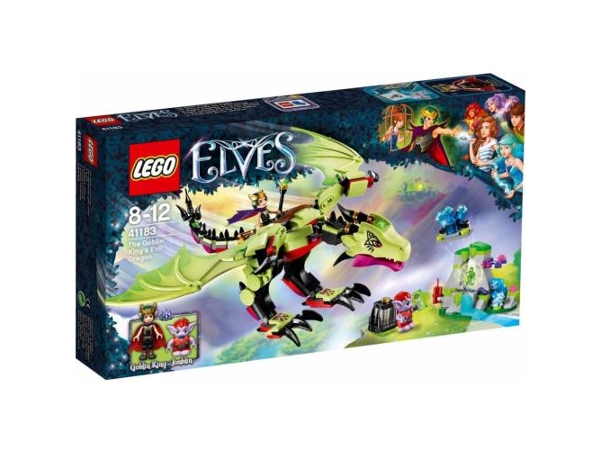 LEGO Elves: El terrible dragón del Rey Goblin - 41183 (Edad Mínima: 8 - 339 Piezas)
