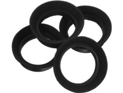 Juego De 4 Oculares De Goma Suave Para Microscopio Estereoscópico