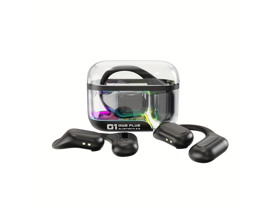 YEMAESRE Auriculares Inalámbricos Estéreo Bluetooth con Cancelación de Ruido Negro