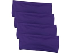 Juego de 4 cintas para la cabeza deportivas antideslizantes para hacer ejercicio.