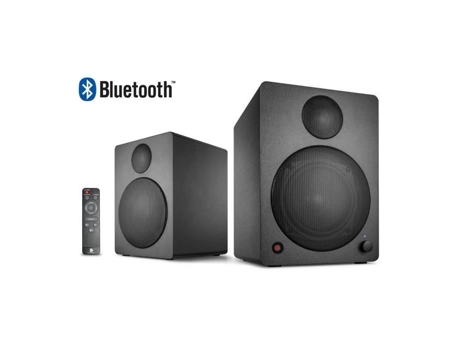 Wavemaster Cube Neo Kit de Altavoces con Cable de 50 W/transmisión Bluetooth para TV/PC/Tableta/Smartphone Negro
