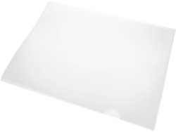 Juego de 10 carpetas transparentes con triple cierre, funda protectora duradera y organizador para oficina y escuela.