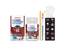 Kit de grabado en vidrio con efecto esmerilado