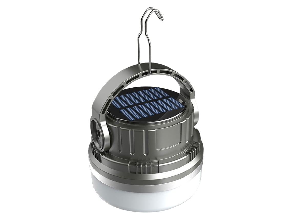 Linterna solar recargable para teléfonos móviles, portátil para camping, emergencias, protección contra huracanes, 80x105 mm