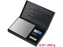 Minibalanza electrónica de bolsillo MDUG (200 g, 0,01 g)