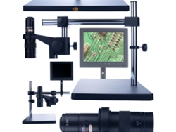 Microscopio digital Earth Pro Mcep-0.5x-pzrr – Zoom de 7x a 45x | Óptica de alta calidad | Ideal para electrónica y biología