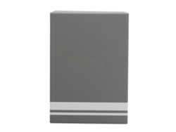 Caja De Almacenamiento Rectangular Compacta Para Relojes Curren En Color Gris, Portátil.