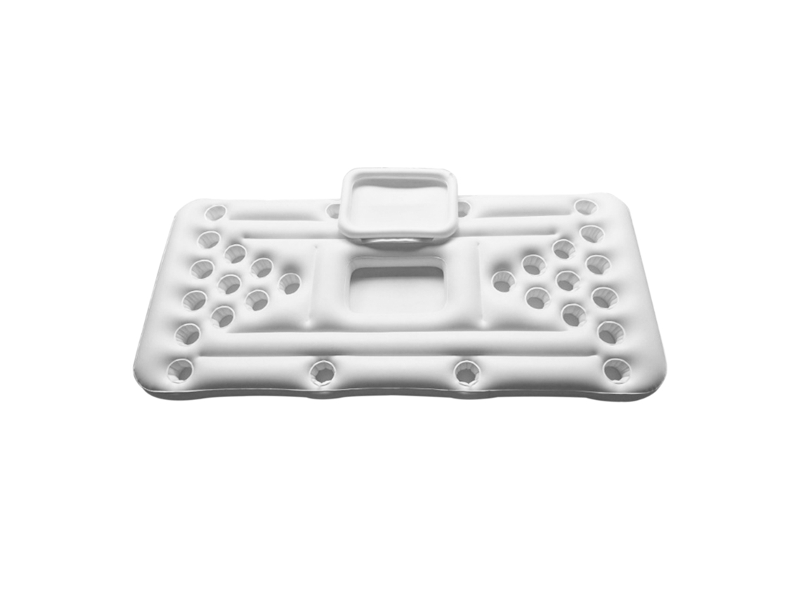 Soporte inflable para bebidas, juego de beer pong, bar de piscina.