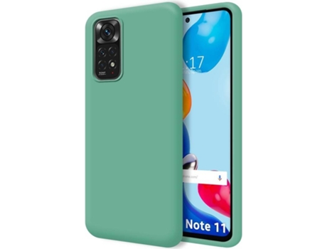 Carcasa Xiaomi Redmi Note 11 TUMUNDOSMARTPHONE Silicona Líquida Verde