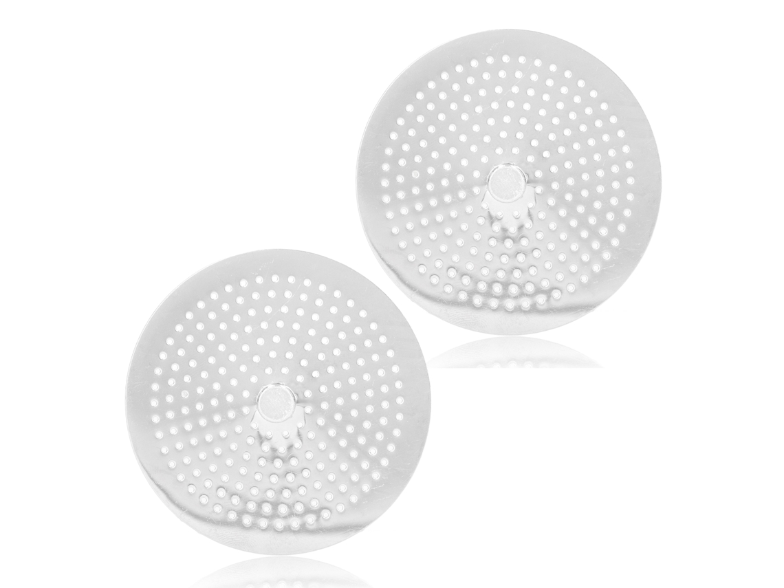 2 Filtros De Repuesto Para Cafetera De Émbolo De Acero Inoxidable, 6 Porciones, Para Cafeterías Y Restaurantes.