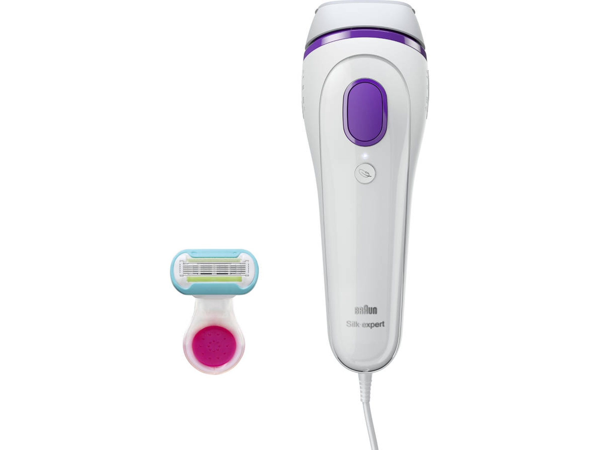 Depiladora Braun Bd3003 80 lecturas blanco pãºrpura ipl expert luz pulsada silkexpert 3 intensa gillette venus snap sistema 3003 en casa blancomorado con plastico 3321