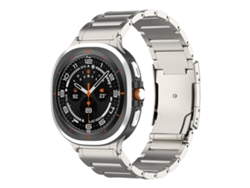 Correa de titanio para Samsung Galaxy Watch Ultra con hebilla de carey y tres cuentas (47 mm)