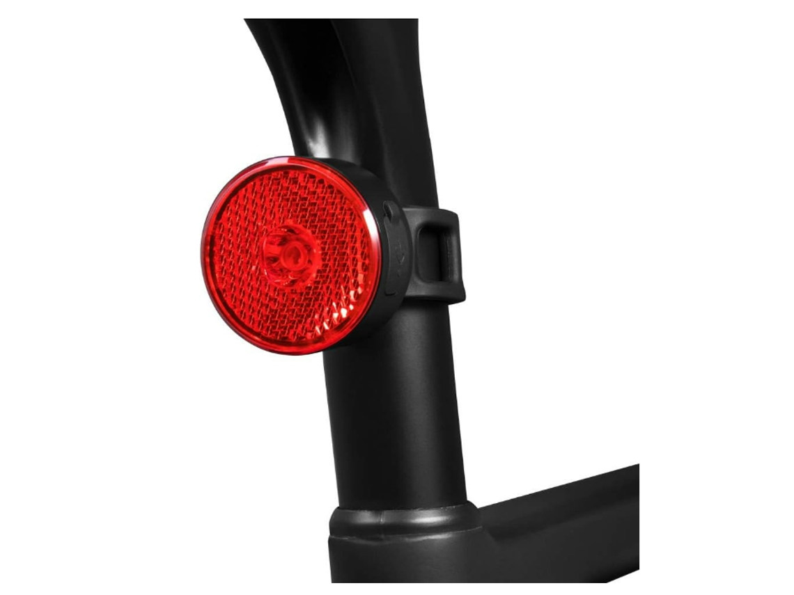 Luz Trasera Bicicleta 10lumens Usb Recargable Negro