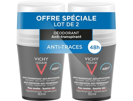 Desodorante VICHY Sensibilhomme 48H Deo Roll-On Skin