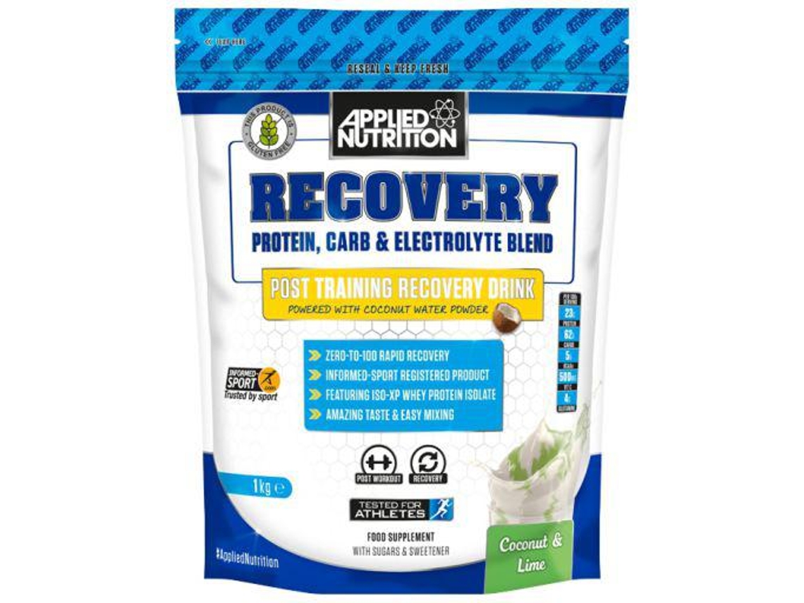 Complemento Alimentar APPLIED NUTRITION Applied Nutrition Recovery  1000 Gr Morango