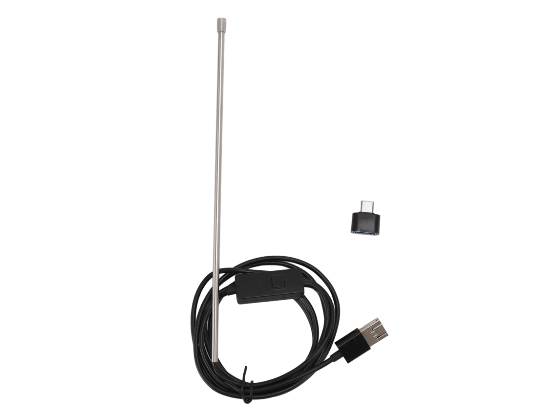 Endoscopio Industrial Ip67 Resistente Al Agua 720p 3 En 1 Usb Tipo C Micro Usb Con 6 Led, 1,5 M, 3,9 Mm, Para Teléfono Móvil/tableta