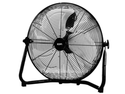 Ventilador de Suelo Industrial EDM Negro 110W 45 Cm