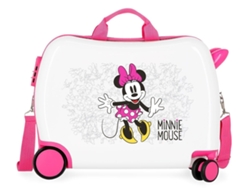 Mala de Viaje DISNEY Enjoy The Day Minnie (Blanco - 50 x 38 x 20 cm)