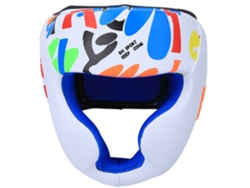 2026-casco De Protección Para Niños Bn Fight Grafiti Para Boxeo Muay Thai Taekwondo Entrenamiento Talla S Blanco